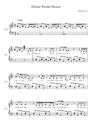 Learn how to play the intro & verse of 'home sweet home' by mötley crüe. Home Sweet Home Easy Sheet Music For Piano Solo Musescore Com