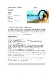 Adobe Photoshop Esl Lesson Esl Worksheet By Teachergary