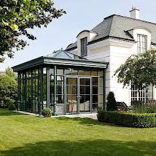 Keller Ag Ist Ihr Spezialist Exklusiver Sonderlosungen Fur Elegante Wintergarten Orangerien Minimal Windows F House Exterior Sunroom Designs Exterior Design