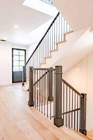 Industrial Farmhouse Staircase House Stairs Home Stairs Design Stairs Design
