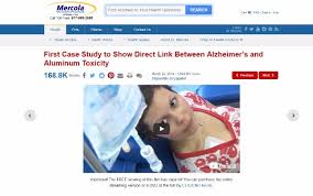 Direct Link Between Alzheimer S And Aluminum Toxicity Implante Institute