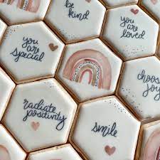 Boho Rainbow Sugar Cookies Kisses Caffeine Rainbow Sugar Cookies Baby Girl Cookies Rainbow Cookies