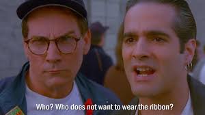 Who? Who does not want to wear the ribbon?