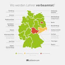 Ich bin nächstes jahr mit meinen lehramtstudium fertig und habe mit 99%iger sicherheit bereits eine stelle im beamtenverhältnis. Infografik Wo Werden Lehrer Verbeamtet Sofatutor Magazin Lehrer