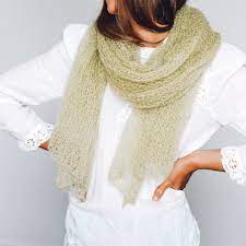 Your guide for all types of crafts. Mini Mohair Scarf Knitting Pattern Lauren Aston Designs
