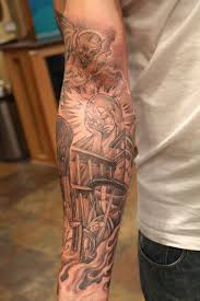 Sleeve Mr Cartoon Tattoo Arm Tats Cartoon Tattoos