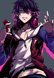 I Ve A Weakness For Chunky Headphones And Long Ish Hair X X Cute Anime Boy Cool Anime Guys Cute Anime Guys