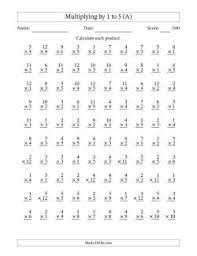 Choose from 500 different sets of flashcards about 100 math facts mathematics addition on quizlet. Multiplication Facts Worksheets