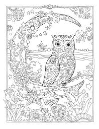 Owls Marjorie Sarnat Design Illustration In 2020 Owl Coloring Pages Animal Coloring Pages Coloring Books