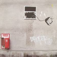 How can i disable it / hide it? 2004 Sa Uk London Old Street Tv Thrown Out Of Window Wall And Piece P131 Banksy Unofficial