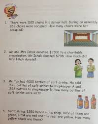 Some Grade 3 Word Problems On Subtraction From In Step Maths 3a Singapore Math Math Worksheets Addition Words Word Problem Worksheets