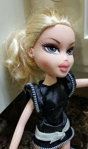 Bratz Girlz Doll 10 Vtg Mga 2001 Blonde Hair Green Eyes Blk Outfit Boots Vguc Mgabratz Blonde Hair Green Eyes Green Hair Blonde With Blue Eyes