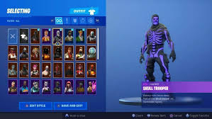 Free fortnite skins © 2019. Find Many Great New Used Options And Get The Best Deals For F0rtnite Acc 40 70 Skins Legendary Skins At The Best Onl Fortnite Ghoul Trooper Blackest Knight