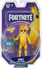 Check out the skin image, how to get & price at the item shop, skin styles, skin set, including its pickaxe, glider, and wrap!! Amazon Com Fortnite Solo Mode Core Figure Pack Peely Toys Games