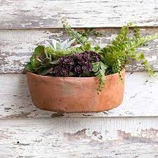 Terra Cotta Wall Planter Medium Ctw Wall Planter Planters Terracotta Wall
