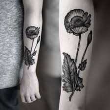 For deep feelings, the last way to forget is to forget. 44 Incredible Ideas About Black And White Poppy Tattoo