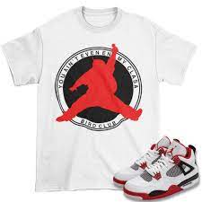 Retro 4 Fire Red Og Shirt