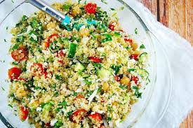 Salade De Couscous Facon Taboule Au Thermomix Recette Salade Couscous Salade Thermomix Recette Salade