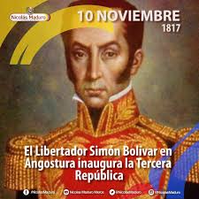 El Libertador inaugura la Tercera República