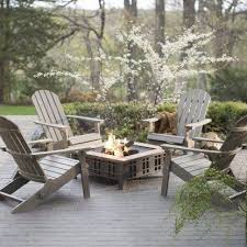 Belham Living All Weather Resin Wood Adirondack Chair Gray Adirondack Chairs At Haynee Wood Adirondack Chairs Adirondack Chairs Patio Resin Patio Furniture