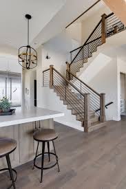 Looking for staircase design inspiration? Modern Farmhouse Herriman Farmhouse Staircase Salt Lake City By Simons Design Studio Houzz