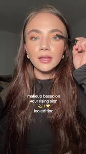 Leo rising makeup tutorial ✨🦁 ib @Nadia Khaled & @janjan products used  @milkmakeup hydrogrip primer @Saie super glowy gel in sunglow @ILIA Beauty  complexion stick @Fenty Beauty hydrating concealer ...