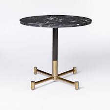 With surfaces ranging from wood to granite, laminate, metal and marble, beaufurn's tables are ideal for restaurants, bars, cafés and everything in between. Black Marble Round Bistro Table Branch Base