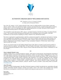 From international campaigns to projects in los angeles, shanghai, paris & co. Authentic Brands Group Movantia Press Release Jan 2017 By Movantia Srl Issuu