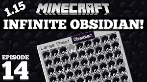 … put water back in bucket. Get Obsidian Fast Infinite Obsidian Farm 14 Youtube