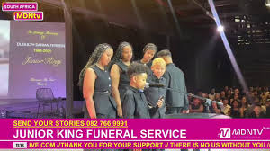 Junior King’s children paid a heartfelt tribute to their father at his  funeral, describing the late rapper as not only a parent but their best  friend. , They spoke of cherished moments spent playing ...