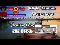 Many of these trailer layouts also include additional outdoor kitchens for prepping large meals, higher capacity water tanks to support more people, and additional features or systems. 2020 Cruise Lite 282 Bhxl Quad Bunk 2 Bedroom Travel Trailer Walkabout Youtube