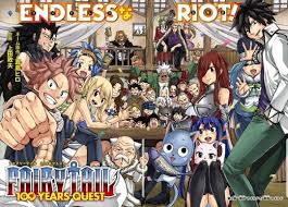 Cute free fairy tail coloring page to download. Fairy Tail 100 Years Quest Color Page Manga