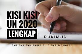Kisi kisi usbn matematika sma 2019. Download Kisi Kisi Un 2019 2020 Pdf Semua Jenjang Lengkap