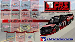 You need to come in the top 20 in points in the pro series then that qualifies you to race in the nascar iracing driver world championship! Nascar Trucks League Accepting New Members For Season 3 Details In Comments Iracing