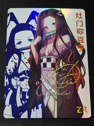 Nezuko Kamado - Demon Slayer Kimetsu no Yaiba - ZR - Doujin Card - Mint |  eBay