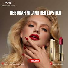 Deborah Milano Red Lipstick 💄 Disponible chez HPM. Sublimez votre look  avec cette touche de glamour irrésistible. 🔥 📍bab bhar gabes à coté de  topnet 75 266 435 /75 265 389 ‎‏