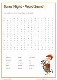 Primaryleap Co Uk Word Search Burns Night Worksheet Burns Night Burns Night Crafts Burns Day