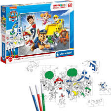 Maybe you would like to learn more about one of these? Clementoni Puzzle Kolorowanka 60 Psi Patrol Puzzle