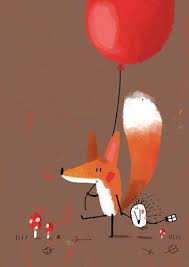 Pin By Cynthia Kaganas On Ilustracion Pinterest Foxes Birthday Cards And Friends Fox Illustration Illustration Happy Birthday