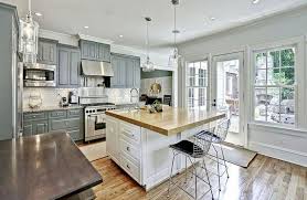 Gorgeous Contrasting Kitchen Island Ideas Pictures Gray And White Kitchen Grey Kitchen Designs White Modern Kitchen