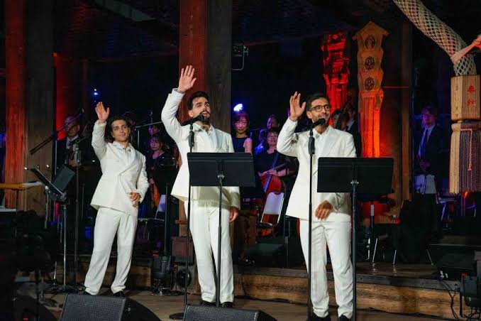 Japan's Kiyomizu Temple hosts Italian vocal trio Il Volo with Robert Juliat  | Worship AVL