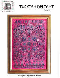 Rosewood manor and out of the ground made the lord god to grow every tree that is pleasant to the sight and good food; Rosewood Manor Turkish Delight Cross Stitch Pattern 123stitch
