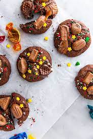 These Quality Street Cookies Are Christmas Baking Goals Recipe Christmas Baking Recipes Christmas Baking Easy Christmas Baking
