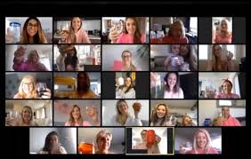 How To Throw A Virtual Baby Shower Celebrate Moms To Be While Social Distancing Project Nursery In 2020 Virtual Baby Shower Virtual Baby Project Nursery