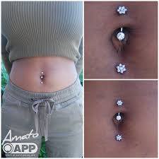 Star moon belly button ring, beaded belly button hoop, navel hoop, belly piercing, hoop body jewelry, navel ring 14k gold filled silver. Navel Amato Fine Jewelry Body Piercing