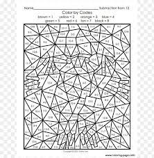 Ship this item — qualifies for free shipping Color By Number Coloring Pages For Adults Png Image With Transparent Background Toppng