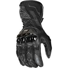Black Flexium Tx Leather Gloves 1440 2002