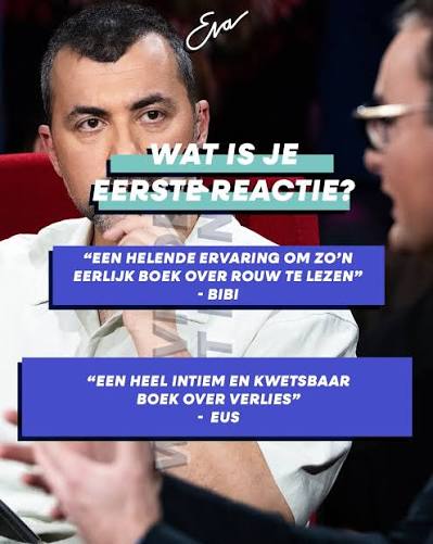 Op dinsdag 29 september vindt de eerste Eva's Boekenclub plaats! Met @habibiroos en @ozcanakyol als eerste gasten bespreken we twee boeken tijdens de uitzending. 'Wij vinden dat fijn' van @highberk is er