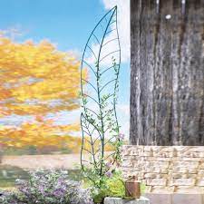 We have garden décor that includes fairies and garden gnomes that allow you to establish your very own whimsical village. Leaf Trellis Garden Stake Collections Etc