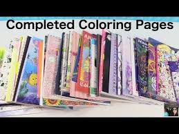 This is an adult coloring and diamond painting channel that. Adult Coloring Books Completed Finished Pages Book Disney Tokidoki Paulandshannonslife Hcjournals